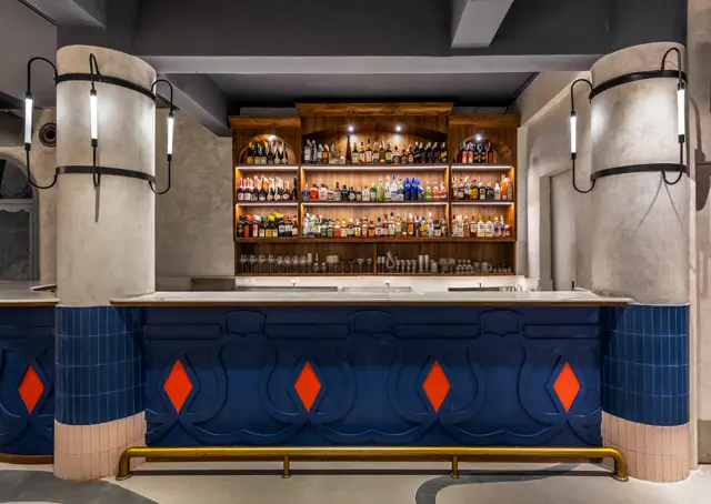 The Bombay Cartel Fort dining room.